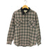 GREATLAND ウール混 チェック柄 ハーフジッププルオーバー メンズ JPN:M