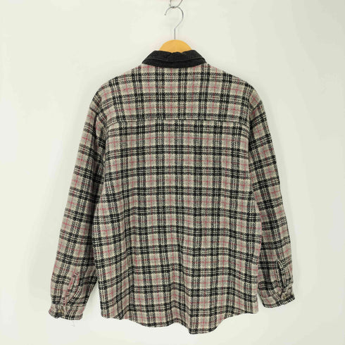 GREATLAND ウール混 チェック柄 ハーフジッププルオーバー メンズ JPN:M