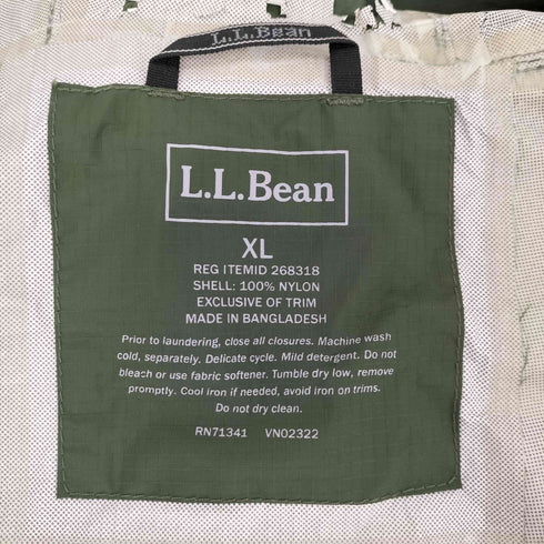 エルエルビーン L.L.Bean フーデッドナイロンコート メンズ JPN:XL