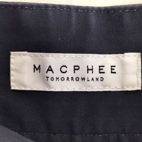 トゥモローランドマカフィー tomorrowland macphee コットンギャバジンセミワイドパンツ レディース JPN:38