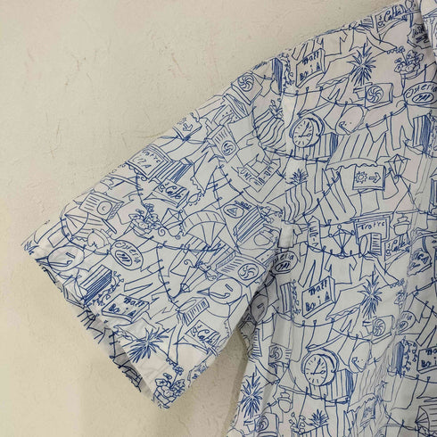 ピーエスポールスミス PS Paul Smith 総柄S/Sシャツ メンズ JPN:S