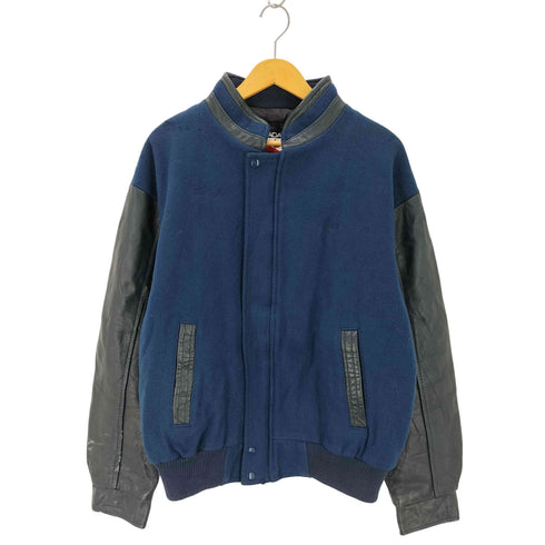 CANADA SPORTS WEAR 袖レザー スタジャン メンズ JPN:L