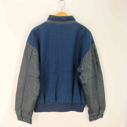 CANADA SPORTS WEAR 袖レザー スタジャン メンズ JPN:L