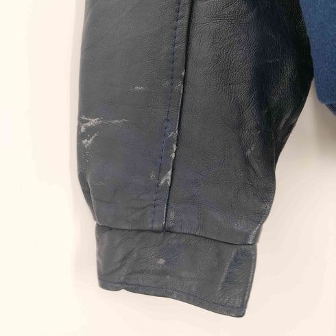 CANADA SPORTS WEAR 袖レザー スタジャン メンズ JPN:L