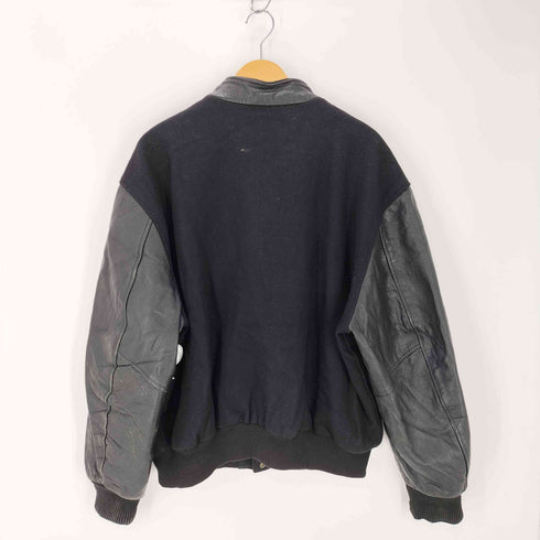 80S-90S AVON SPORTS WEAR 袖レザースタジャン メンズ JPN:XL