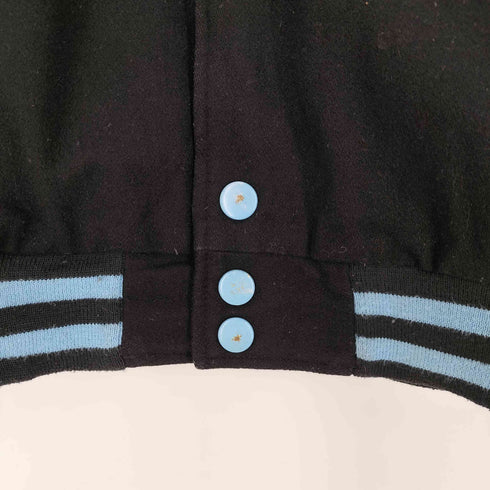 カレッジ刺繍 ウールスタジャン メンズ