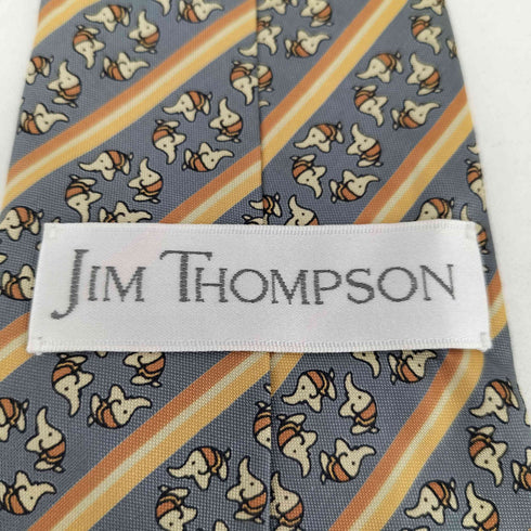 ジムトンプソン JIM THOMPSON アニマル柄 シルクネクタイ メンズ