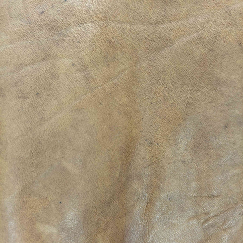フリンジ付きレザープルオーバー メンズ