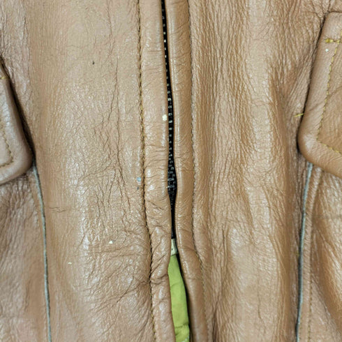 70S~ CUSTOM COAT ディアスキン フリンジ付き レザージャケット メンズ