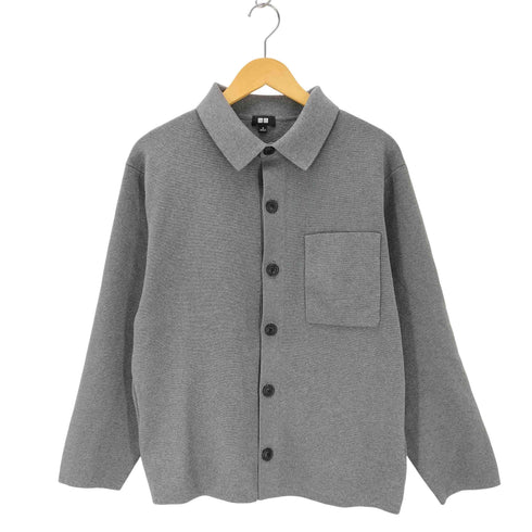 ユニクロ UNIQLO ミラノリブシャツカーディガン メンズ JPN:M