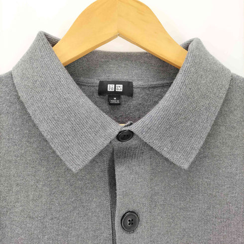ユニクロ UNIQLO ミラノリブシャツカーディガン メンズ JPN:M
