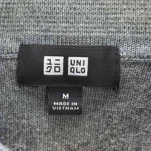 ユニクロ UNIQLO ミラノリブシャツカーディガン メンズ JPN:M