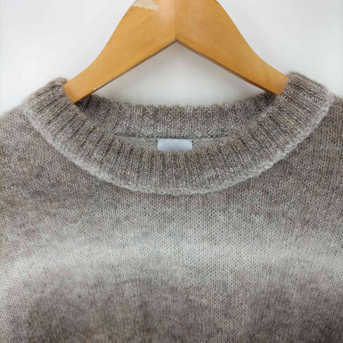 ポールスミス Paul Smith グラデーションボーダークルーネックニット メンズ L