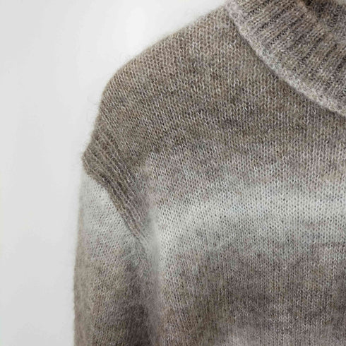 ポールスミス Paul Smith グラデーションボーダークルーネックニット メンズ L