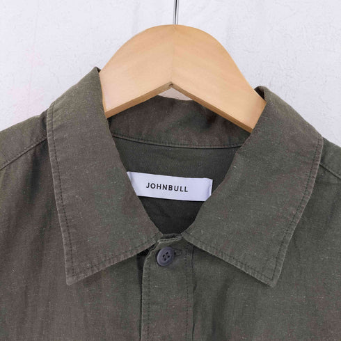 ジョンブル Johnbull 綿麻ミリタリーシャツ メンズ JPN:M