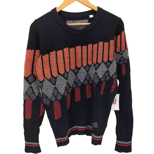 ディーゼル DIESEL 総柄ニットセーター メンズ M
