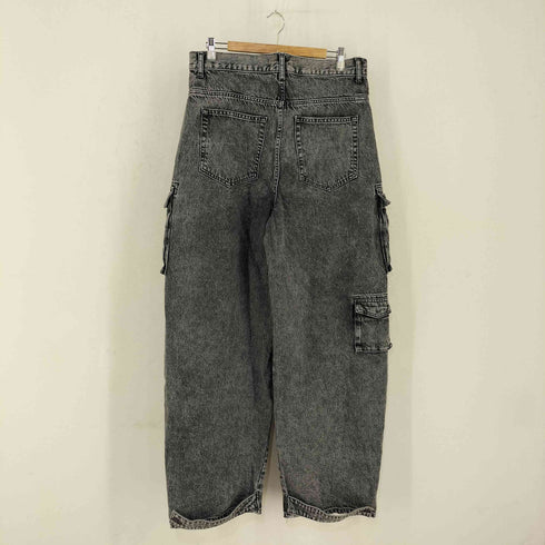 ザラ ZARA ユーティリティカーゴデニムパンツ メンズ JPN:44