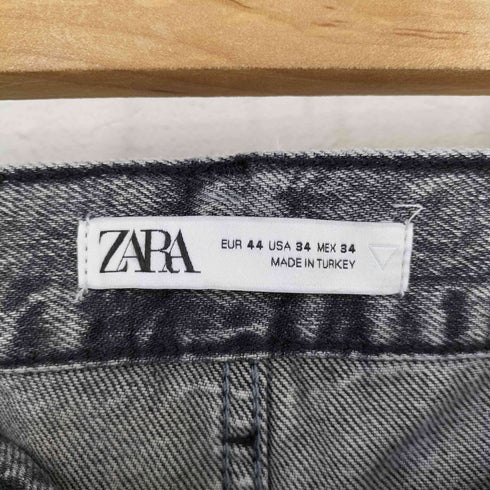 ザラ ZARA ユーティリティカーゴデニムパンツ メンズ JPN:44