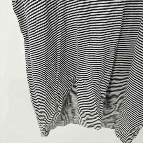 サカイ Sacai 異素材切替 ボーダー クルーネック S/S Tシャツ レディース 05