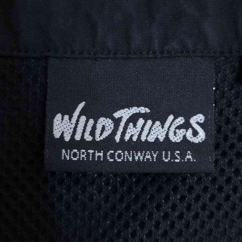 ワイルドシングス WILD THINGS SS CAMP SHIRT 裏地メッシュ ナイロン キャンプシャツ メンズ import:M
