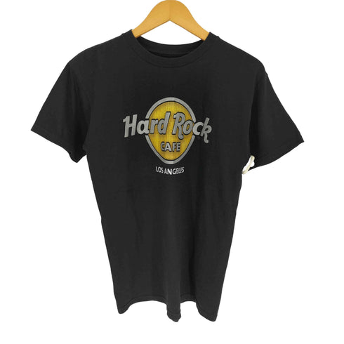 ハードロックカフェ Hard Rock Cafe メキシコ製 LOS ANGELES ロサンゼルス ロゴ プリント クルーネック Tシャツ メンズ import:S