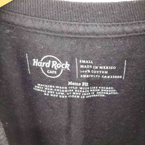 ハードロックカフェ Hard Rock Cafe メキシコ製 LOS ANGELES ロサンゼルス ロゴ プリント クルーネック Tシャツ メンズ import:S
