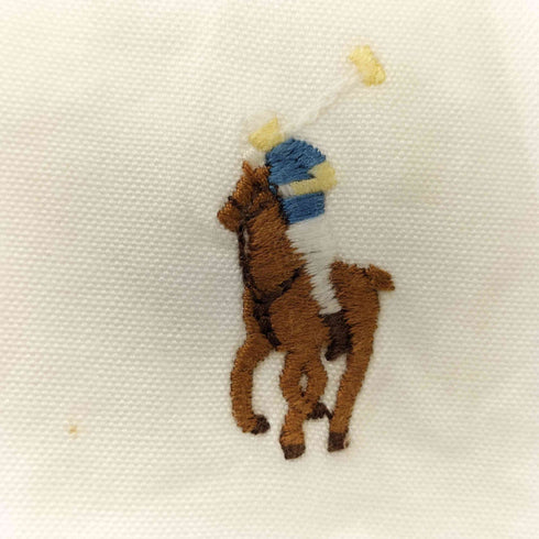 ポロバイラルフローレン Polo by RALPH LAUREN YARMOUTH ポニー刺繍 ボタンダウン L/S シャツ メンズ 15 2/1-32