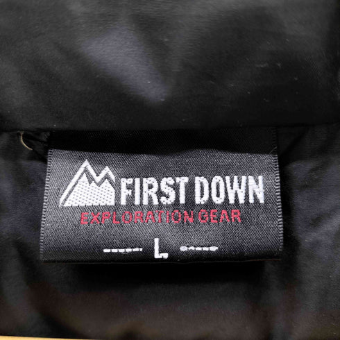ファーストダウン FIRST DOWN ミドルボリュームダウンジャケット メンズ JPN:L