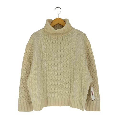 ユナイテッドアローズ UNITED ARROWS UWSC ビッグケーブル タートルネック ニット レディース