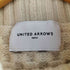 ユナイテッドアローズ UNITED ARROWS UWSC ビッグケーブル タートルネック ニット レディース
