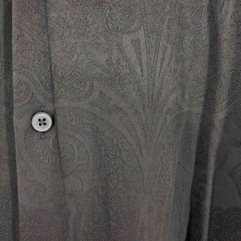 ザラ ZARA レーヨン混 ペイズリー柄 レギュラーカラーシャツ メンズ JPN:XL