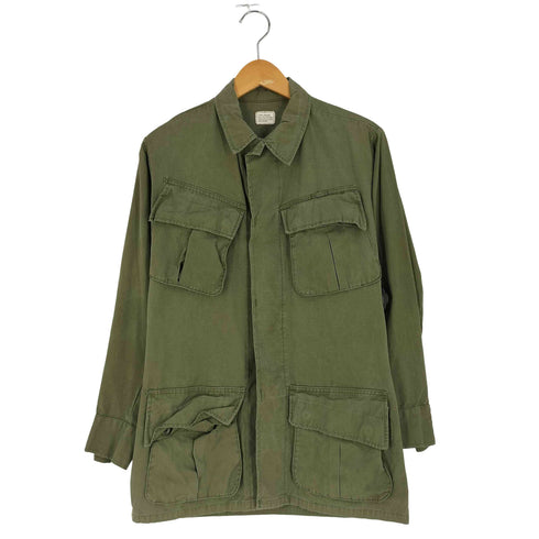 ユーエスアーミー U.S. ARMY 70s 70年会計 4th リップストップ ジャングルファティーグ ジャケット メンズ X-SMALL - REGULAR