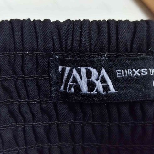 ザラ ZARA ギャザーボリュームキャミワンピース レディース import:XS