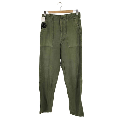 ユーエスアーミー U.S. ARMY TROUSERS UTILITY COTTON SATEEN OG-107 75年会計 メンズ 30