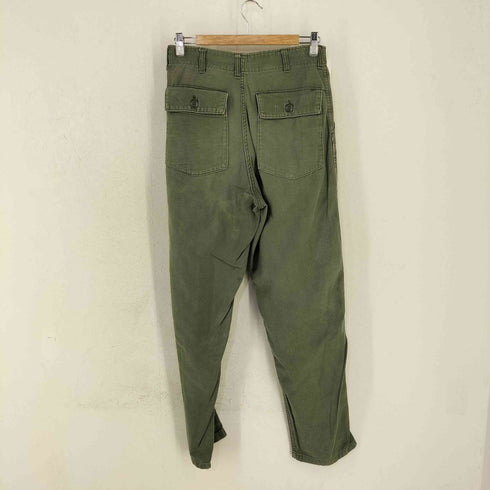 ユーエスアーミー U.S. ARMY TROUSERS UTILITY COTTON SATEEN OG-107 75年会計 メンズ 30