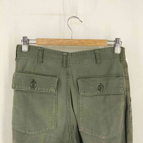 ユーエスアーミー U.S. ARMY TROUSERS UTILITY COTTON SATEEN OG-107 75年会計 メンズ 30