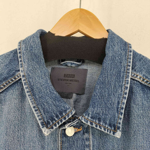 ザラ ZARA STEVEN MEISEL オーバーサイズ デニムジャケット メンズ JPN:XL