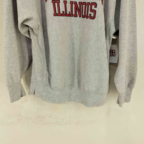 チャンピオン Champion USA製 トリコタグ REVERSE WEAVE NORTHERN ILLINOIS ラバープリント スウェット メンズ import:XL
