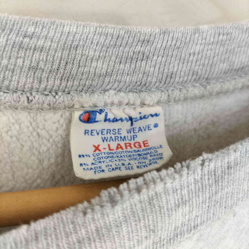 チャンピオン Champion USA製 トリコタグ REVERSE WEAVE NORTHERN ILLINOIS ラバープリント スウェット メンズ import:XL