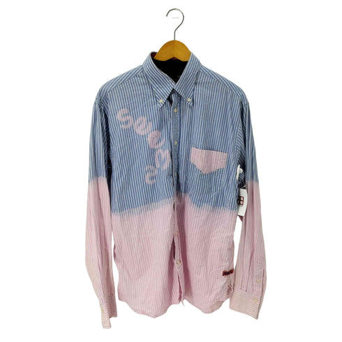 ストライプグラデーション L/S シャツ メンズ