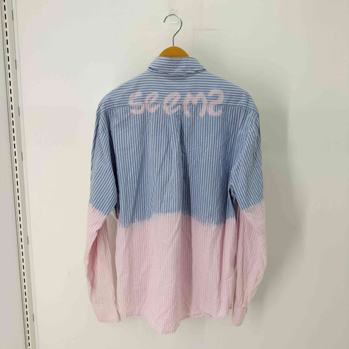 ストライプグラデーション L/S シャツ メンズ