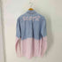 ストライプグラデーション L/S シャツ メンズ