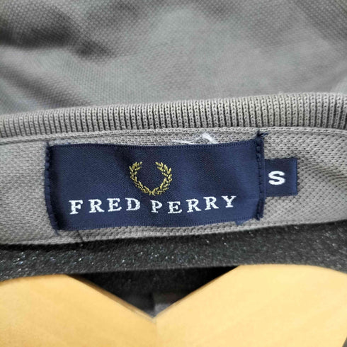フレッドペリー FRED PERRY フロントロゴ刺繍 S/S ポロシャツ メンズ import:S