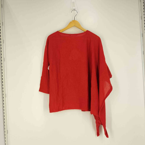 KUNA アシンメトリー ベイビー アルパカ ニット レディース import:S