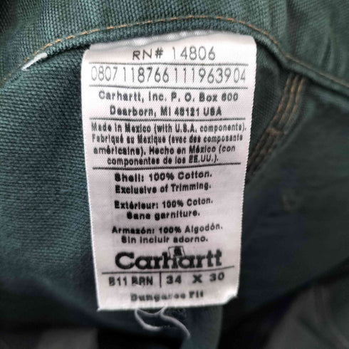 カーハート Carhartt ダックペインターパンツ メンズ 34×30