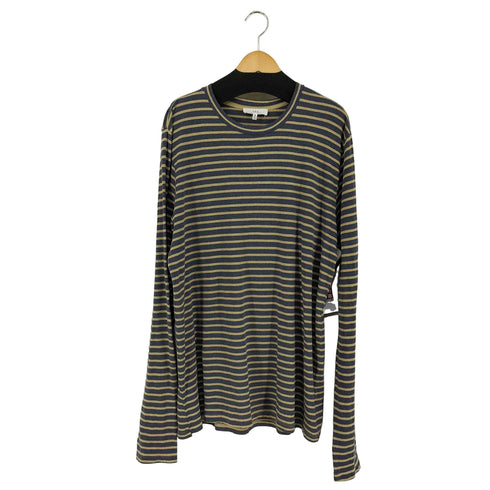 セーブカーキユナイテッド SAVE KHAKI UNITED L/S ORGANIC COTTON HEMP STRIPE CREW メンズ JPN:XL