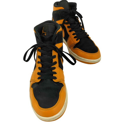 ジョーダンブランド JORDAN BRAND Air Jordan 1 Mid Black Orange Peel メンズ JPN:27