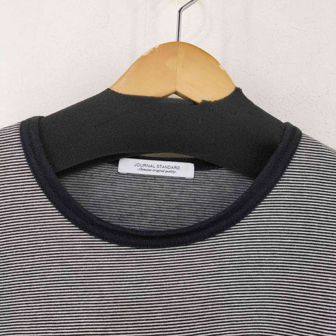 ジャーナルスタンダード JOURNAL STANDARD マイクロボーダーTシャツ メンズ JPN:M