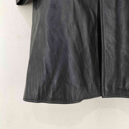 ザラ ZARA STEVEN MEISEL カウレザーロングコート カーコート メンズ import:XL