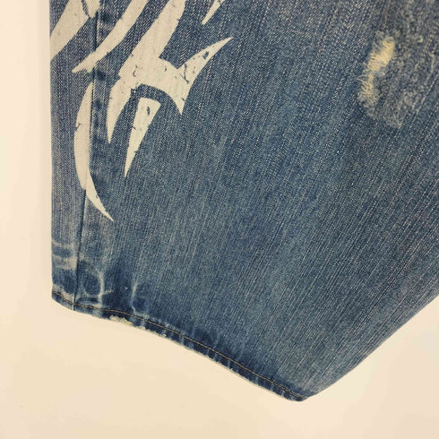 ジェイディッドロンドン JADED LONDON 24AW TATTOO PRINT XL COLOSSUS JEANS メンズ 32